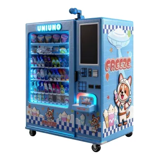 UNIUNO refrigerated beverage vending machine